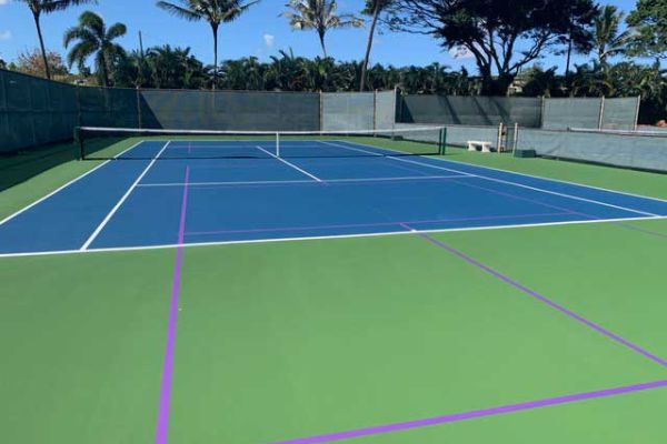 Poipu Kapili tennis and pickleball court 2