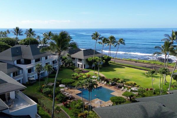 Aerial View of Poipu Kapili Pool